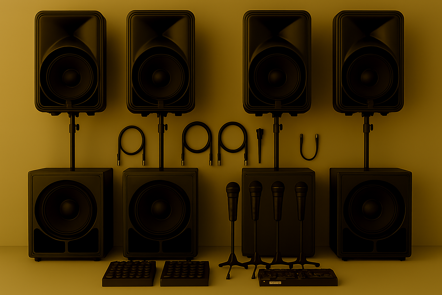 615 Sound rental nashville best speakers rental