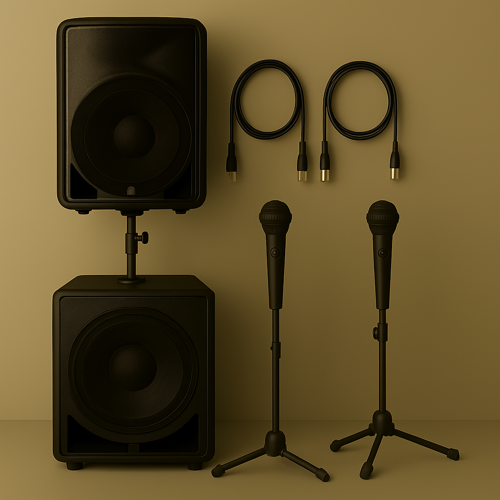Sound package - Rent Speakers & Mics in Nashville